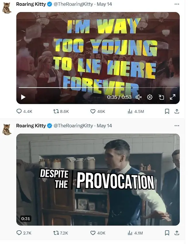 數據透析 Roaring Kitty 「帶貨」效應：3 天 200 個相關 MEME，九成以上無人交易