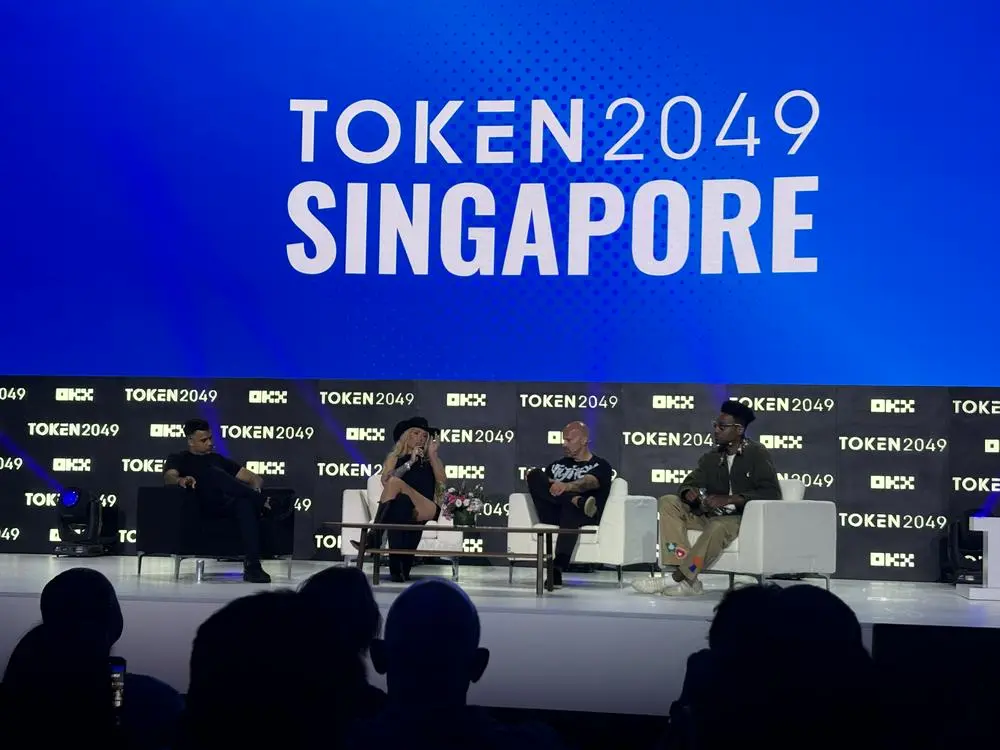 在新加坡 TOKEN2049，大 V Ansem 與歌手 Iggy Azalea 如何談 Meme 幣？