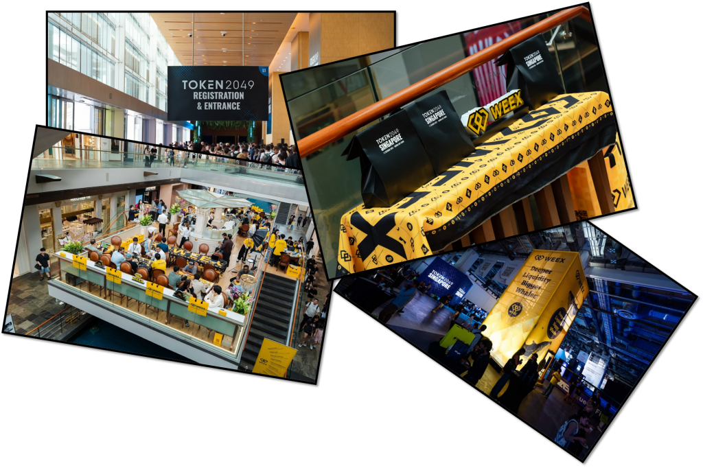 WEEX閃耀Token2049新加坡，CSO Ethan首次亮相全球舞台