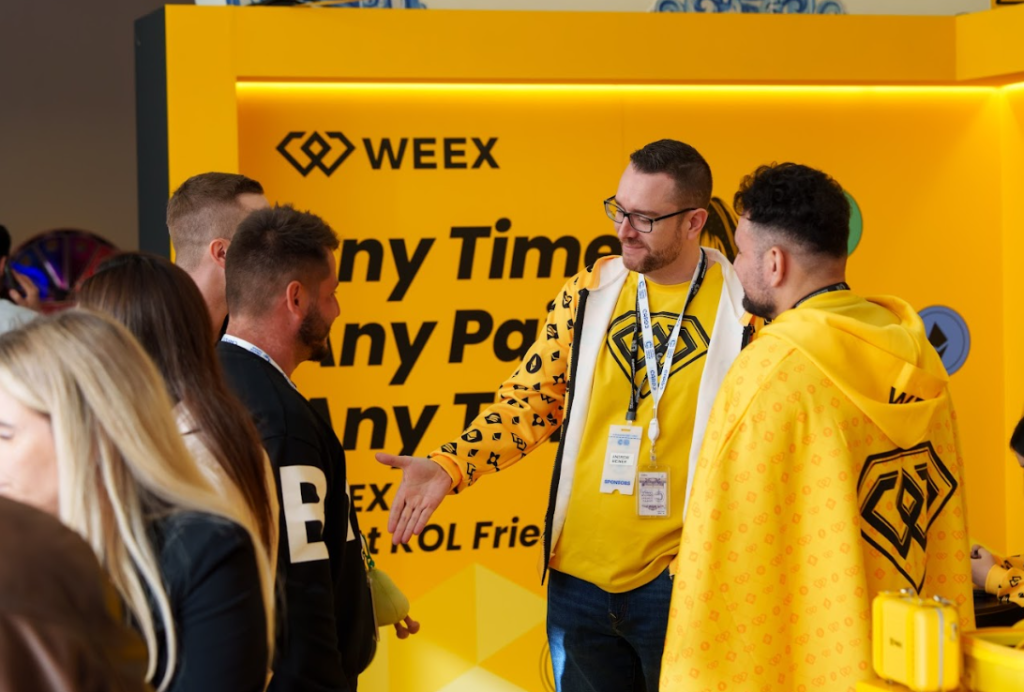 WEEX在CCCC Lisbon 2025獲得多位歐洲KOL推薦,被稱為“最受歡迎交易所”
